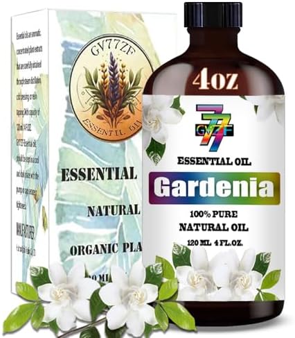 Gardenia Essential Oil 4 Oz for Diffusers Humidifiers and DIY Crafts