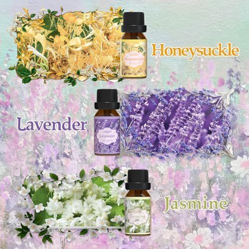 Salubrito 6 Piece Floral Essential Oil Set