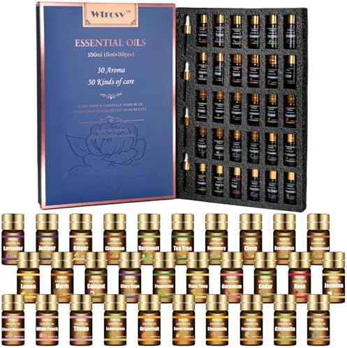 Wtrcsv Essential Oils Set 30x5ml