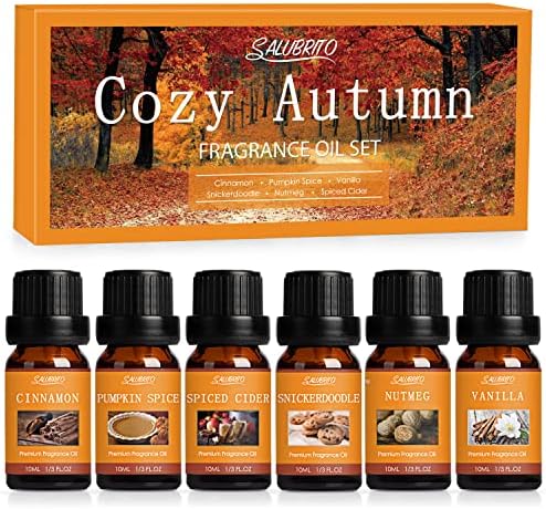 SALUBRITO Fall Essential Oil Set 6x10ml