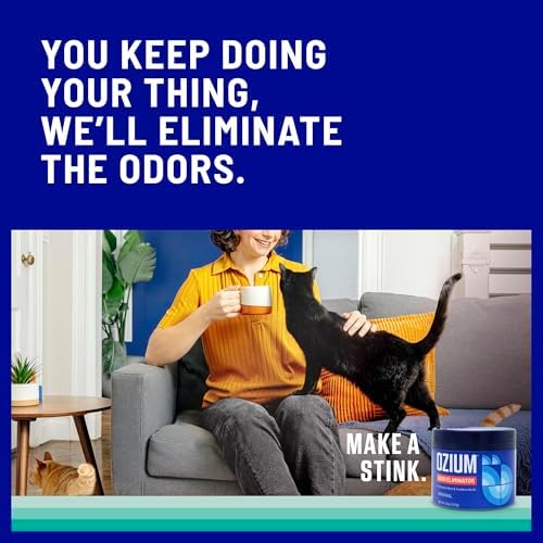 Ozium 45 Oz Odor Eliminating Gel 4 Pack