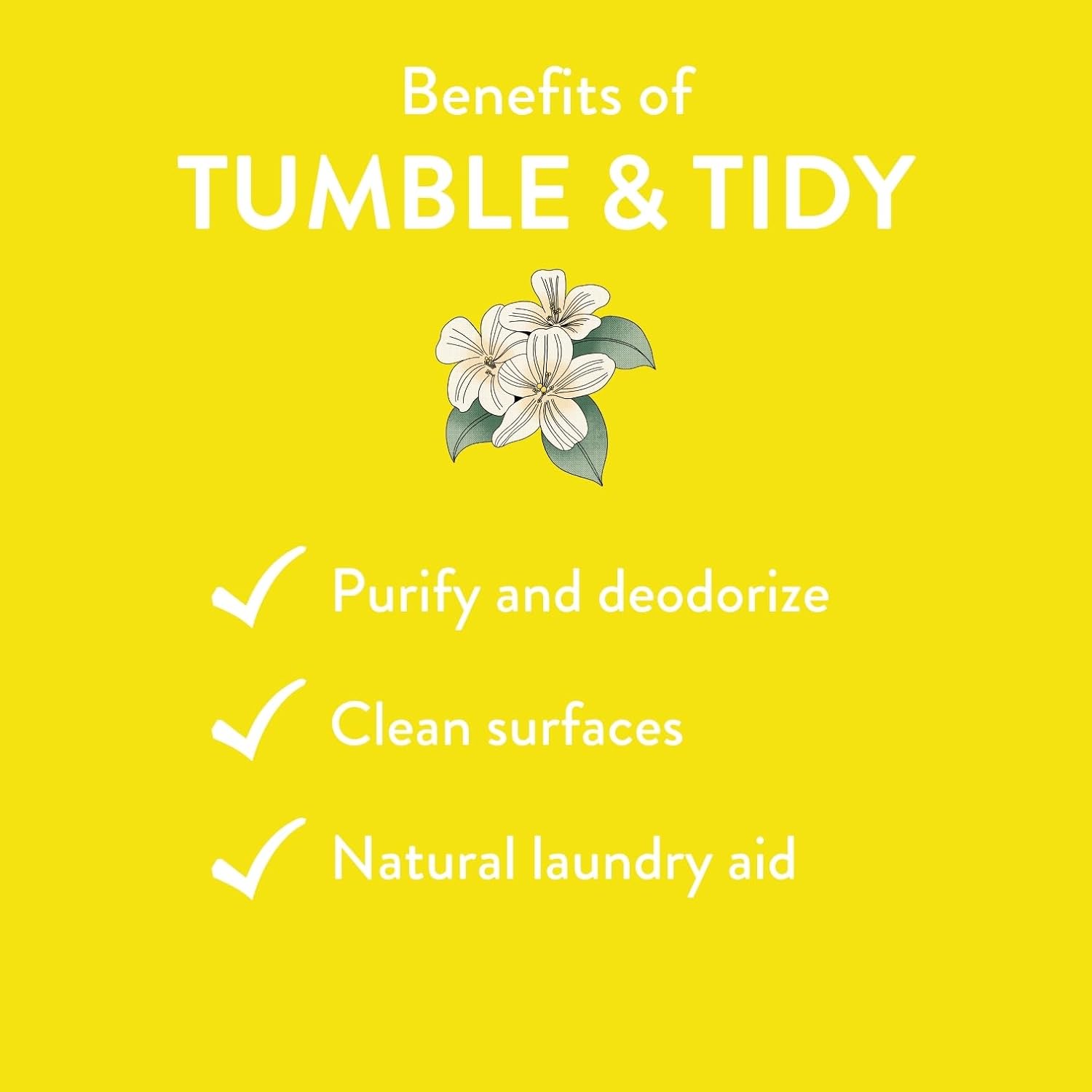 Tumble Tidy Essential Oil Blend for Natural Laundry Care
