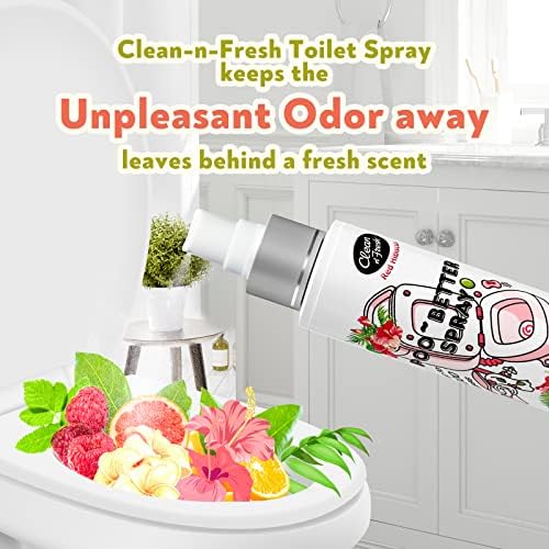Clean-n-Fresh Toilet Spray 68 Oz Hibiscus Scent 2 Pack