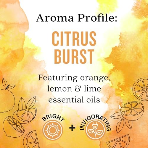 Aura Cacia Citrus Burst Toilet Spray 2 Fl Oz