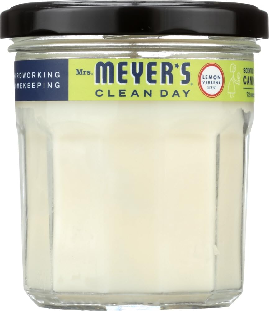 Mrs Meyers Lemon Verbena Soy Candle