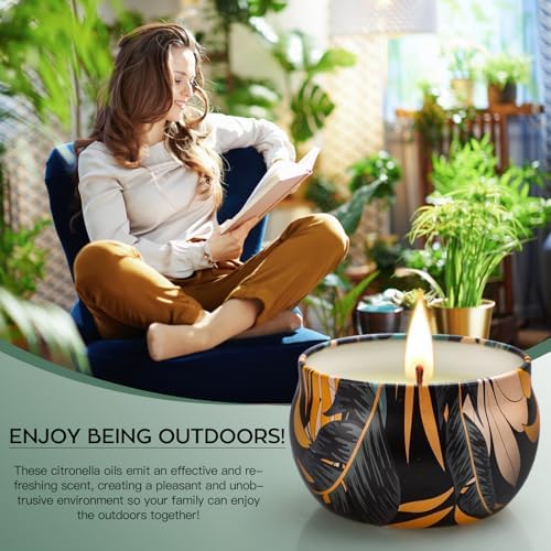 16 Pack Citronella Candles Outdoor