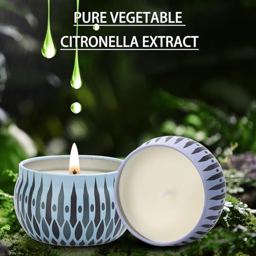 16 Pack Citronella Candles Outdoor
