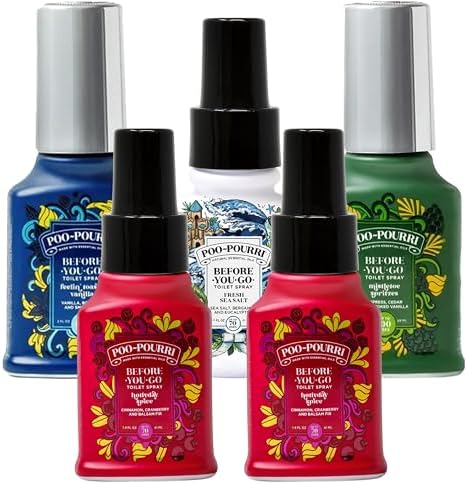 Poo-Pourri Before-You-Go Toilet Spray Holiday Set