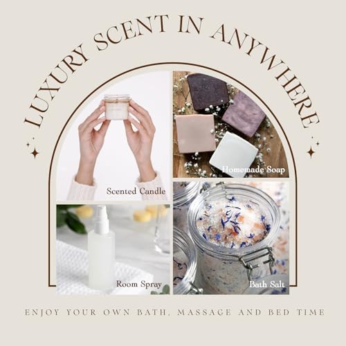 SALUBRITO Luxury Essential Oil Set with 6 Unique Scents
