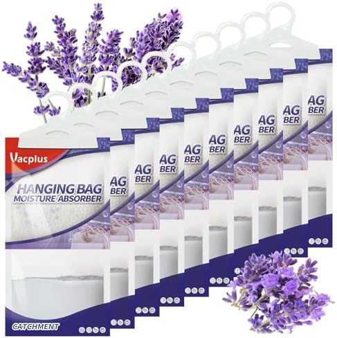 Vacplus Moisture Absorbers 10 Pack 98 Oz Lavender Scent