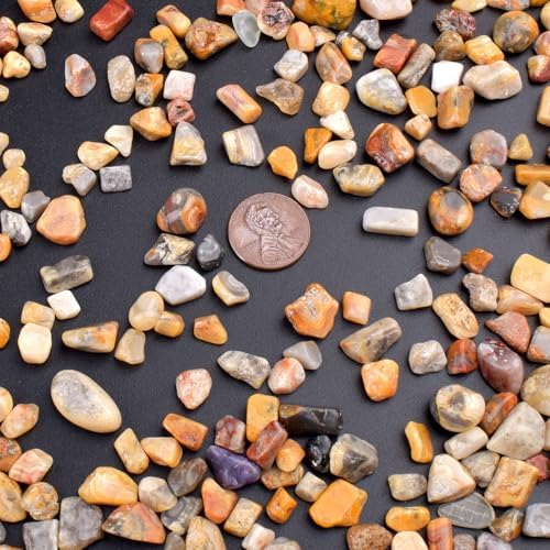 Polished Crazy Lace Agate Crystal Chips 200 Pcs