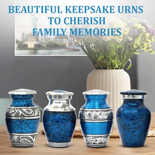 Solace Forever Graceful Small Urns Set of 4