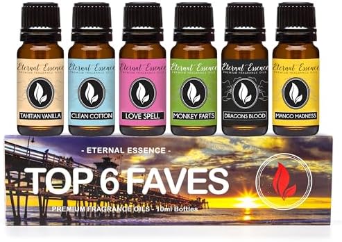 Top 6 Faves - 6 Premium Fragrance Oils - 10ML Gift Set