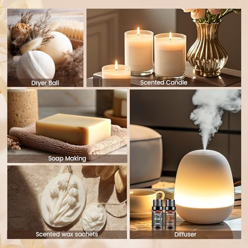 Hotel Diffuser Oils Gift Set - 6x10ML Luxury Essential Oil Collection