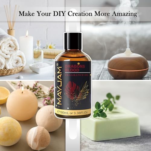 MAYJAM 100ML Dragons Blood Fragrance Oil with Glass Dropper