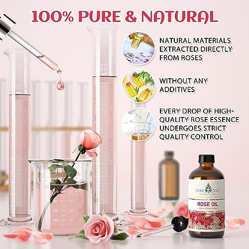 EVOKE OCCU Rose Essential Oil 4 Fl Oz