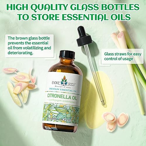EVOKE OCCU Lemongrass Essential Oil - 4 Fl Oz