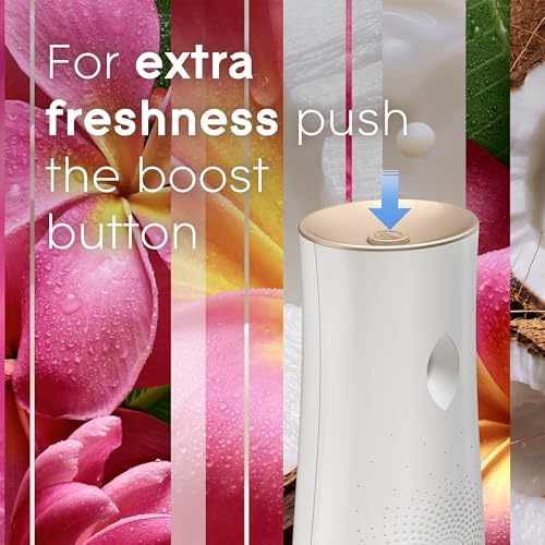 Glade Automatic Spray Refill and Holder Kit Tropical Blossoms 62 Oz 2 Count