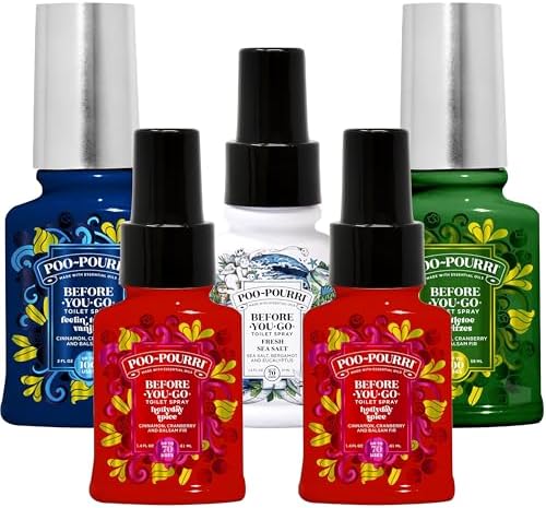 Poo-Pourri Before-You-Go Toilet Spray Holiday Set