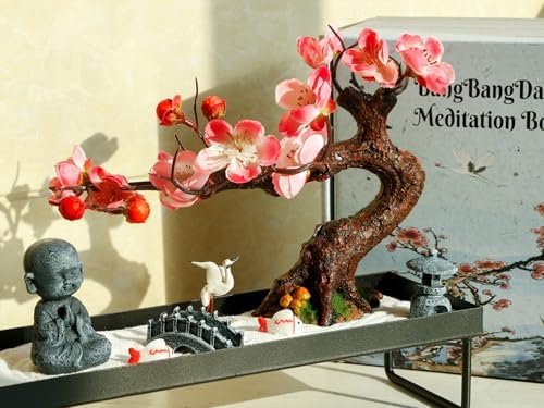Mini Zen Garden Kit for Desk Stress Relief