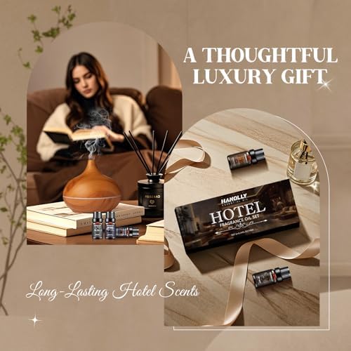 Hotel Diffuser Oils Gift Set - 6x10ML Luxury Essential Oil Collection