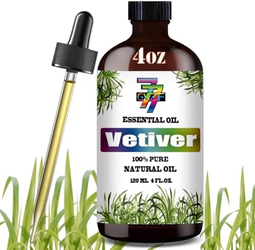 GV77ZF Vetiver Essential Oil 4 oz