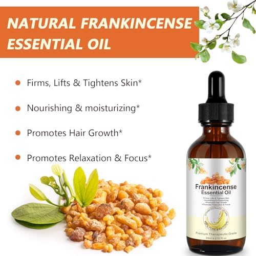 Frankincense Essential Oil 100 Pure Natural 202 FlOz