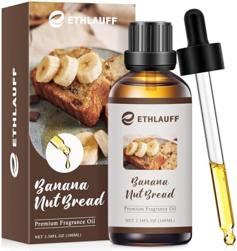 Banana Nut Bread Fragrance Oil 100ml for Diffusers and Crafts