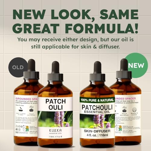 KUKKA Patchouli Essential Oil 4 Fl Oz