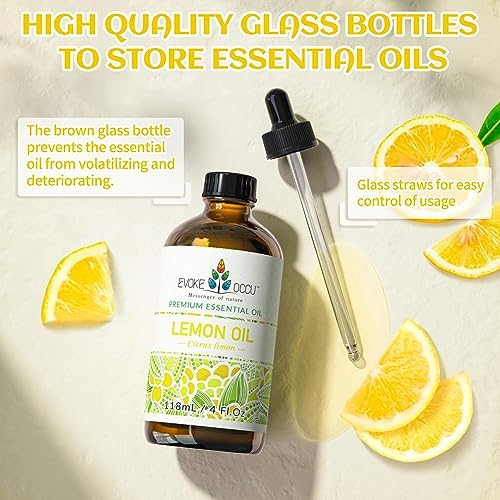 Evoke Occu Lemon Essential Oil 4 Fl Oz