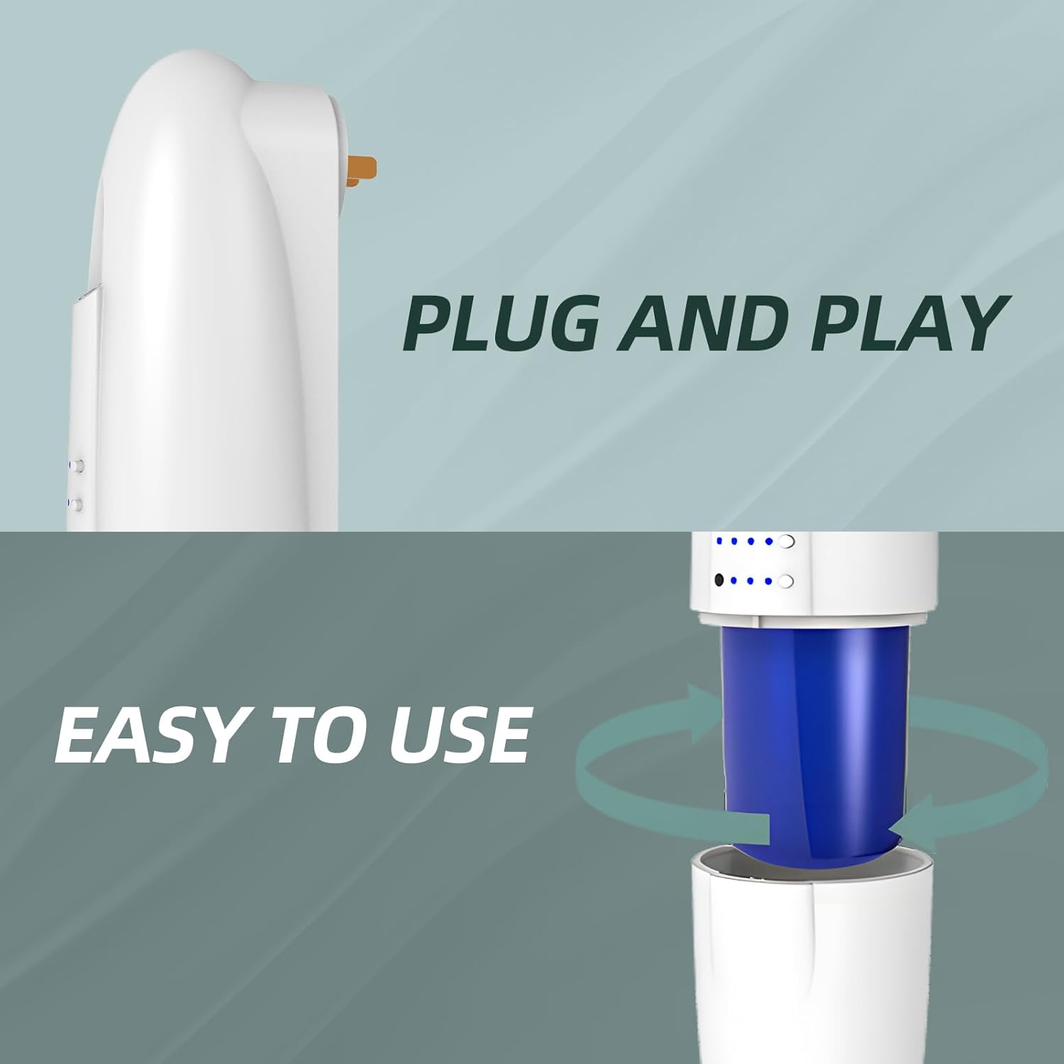 Scentiplus Plug In Scent Air Machine 100ml 500 Sq Ft White