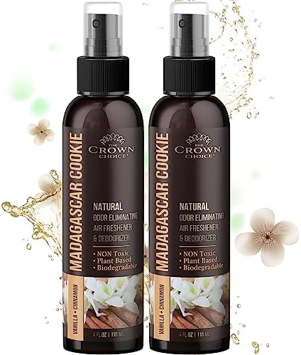 The Crown Choice Vanilla Cinnamon Air Freshener Spray 2PK