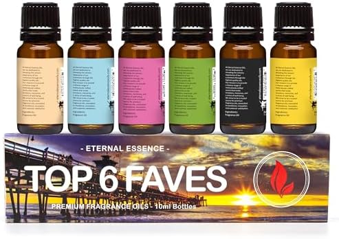 Top 6 Faves - 6 Premium Fragrance Oils - 10ML Gift Set