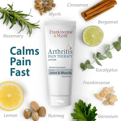 Frankincense and Myrrh Arthritis Pain Relief Lotion 3 Oz