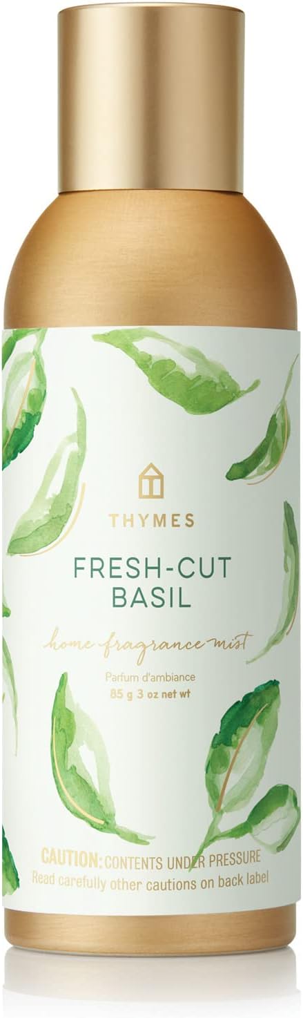 Thymes Fragrance Mist Fresh-Cut Basil 3 Oz
