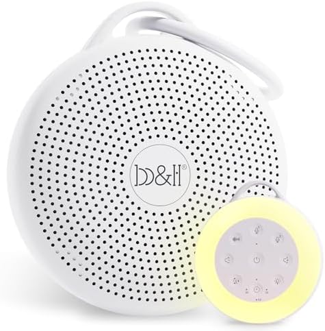 BH Portable White Noise Machine with Night Light