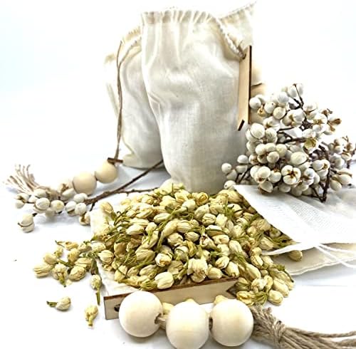 100 Naturally Dried Jasmine Flowers Gift Bag