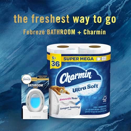 Febreze Bathroom Air Freshener Ocean Scent 4 Count