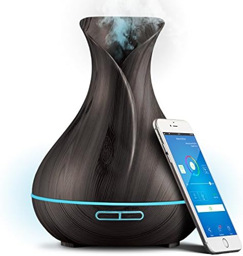 Smart WiFi Essential Oil Diffuser 400ml with Alexa Google Home Voice Control