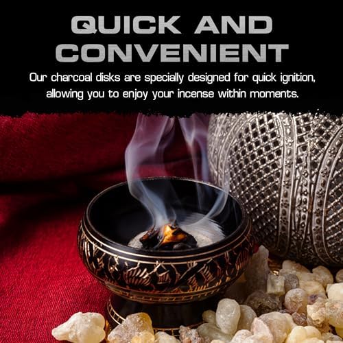 Sunlight Charcoal Instant Light Briquettes 100 Coals 33mm Quick Light