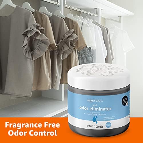 Amazon Basics Gel Odor Eliminator 17 Oz Pack of 2