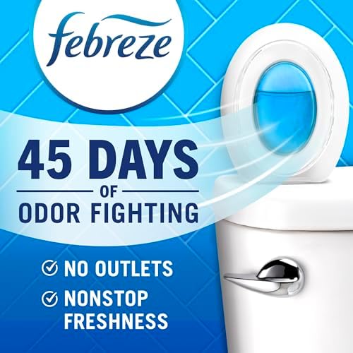 Febreze Bathroom Air Freshener Ocean Scent 4 Count