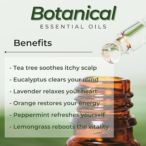 Benatu Essential Oils Set for Diffuser and Skincare