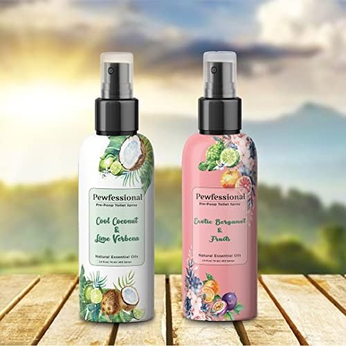 Pewfessional Pre Poop Toilet Spray 25 Ounce 5 Pack