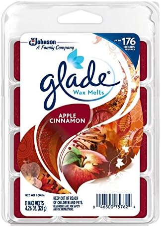 Glade Wax Melts Air Freshener Apple Cinnamon 8 Count
