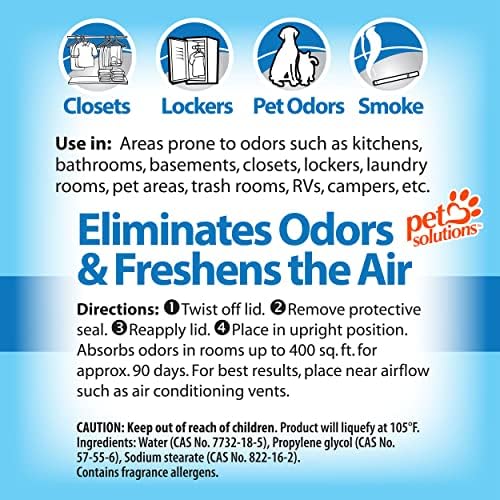 OdoBan Solid Odor Eliminator 6-Pack with Fresh Linen Scent