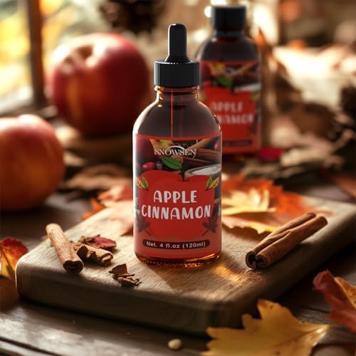 Apple Cinnamon Essential Oil 4 Fl Oz for Diffuser and DIY Use