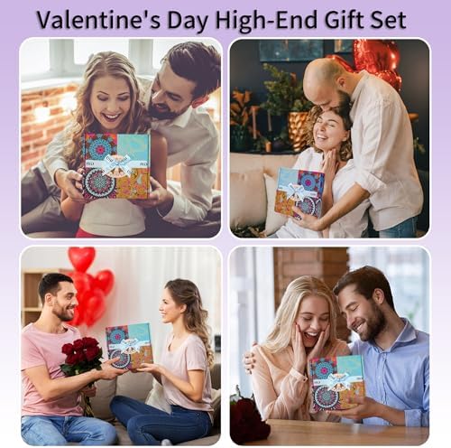 Scented Candles Gift Set 4 Pack Aromatherapy Stress Relief for Women
