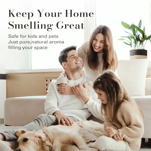 JCLOUD 2025 Waterless Essential Oil Diffuser 160ML Wall Mount White