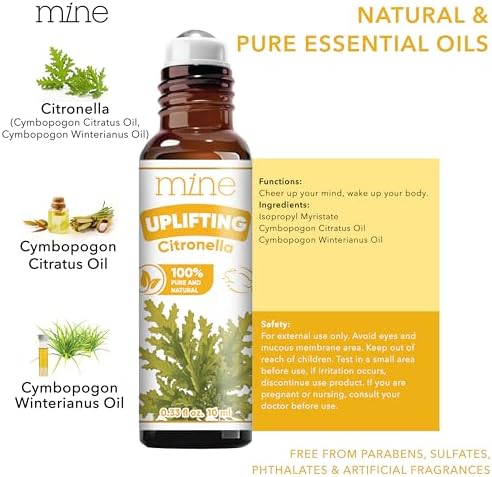 Mine Citronella Oil Roll On Natural Essential Oil for Skin